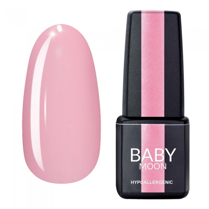 Гель лак Baby Moon Dolce Rose Gel polish №006 нежно-розовый 6 мл
