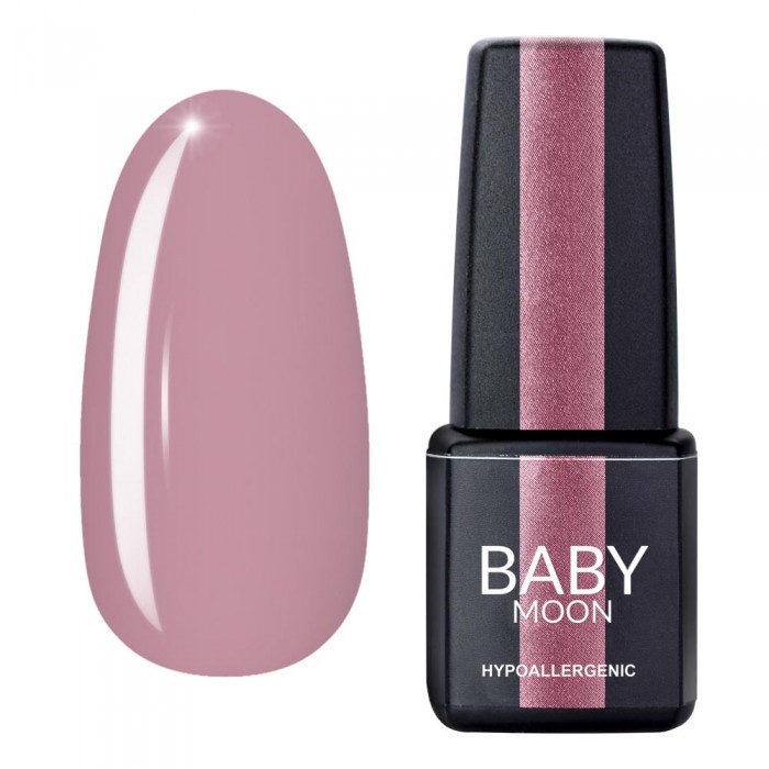 Гель лак Baby Moon Dolce Rose Gel polish №009 бежево-ліловий 6 мл, 5908254000096