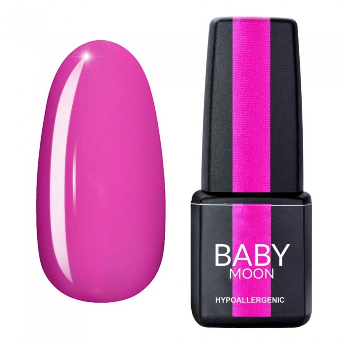 Гель лак Baby Moon Dolce Rose Gel polish №017 фуксия 6 мл