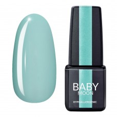 Гель лак Baby Moon Green Sea Gel polish №001 бело-зеленый светлый 6 мл