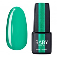 Гель лак Baby Moon Green Sea Gel polish №003 изумрудный светлый 6 мл