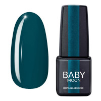 Гель лак Baby Moon Green Sea Gel polish №006 синьо-зелений 6 мл