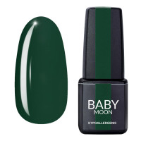 Гель лак Baby Moon Green Sea Gel polish №007 зелений хвойний 6 мл