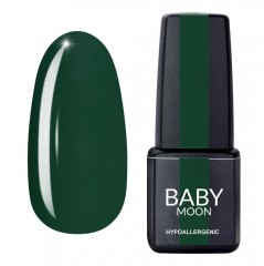 Гель лак Baby Moon Green Sea Gel polish №007 зеленый хвойный 6 мл