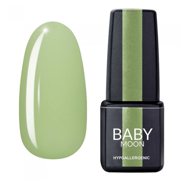Гель лак Baby Moon Green Sea Gel polish №010 фисташковый 6 мл
