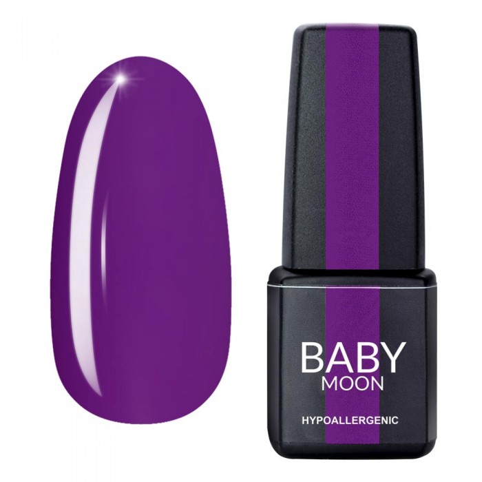 Гель лак Baby Moon Lilac Train Gel polish №003 аметистовий 6 мл, 5908254000379