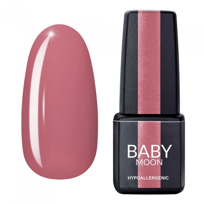 Гель лак Baby Moon Lilac Train Gel polish №005 пыльная роза 6 мл
