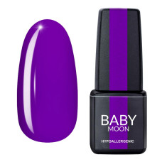Гель лак Baby Moon Lilac Train Gel polish №012 яскраво-фіолетовий 6 мл