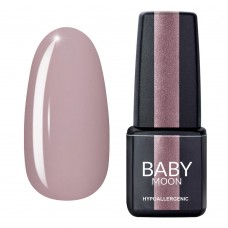 Гель лак Baby Moon Lilac Train Gel polish №021 блідий пурпурно-рожевий 6 мл