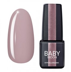 Гель лак Baby Moon Lilac Train Gel polish №021 бледный пурпурно-розовый 6 мл