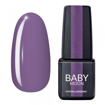 Заказать Гель лак Baby Moon Lilac Train Gel polish №024 пастельный фиолетовый 6 мл недорого