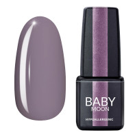 Гель лак Baby Moon Lilac Train Gel polish №026 сіро-бузковий 6 мл