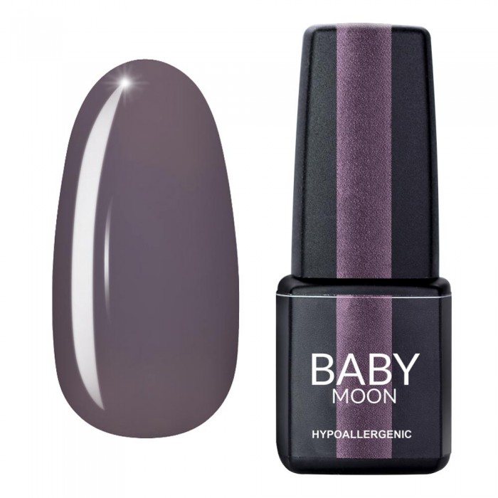 Гель лак Baby Moon Midnight Gel polish №006 темний попіл 6 мл, 5908254000317