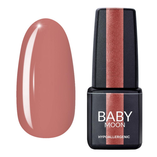 Гель лак Baby Moon Pastel Gel polish №004 розово-ореховый 6 мл