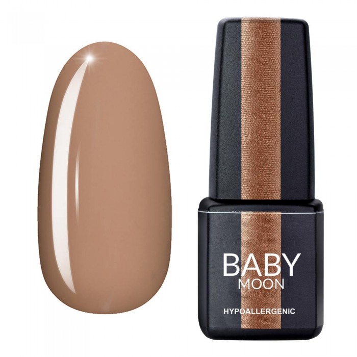 Гель лак Baby Moon Pastel Gel polish №006 капучино темный 6 мл