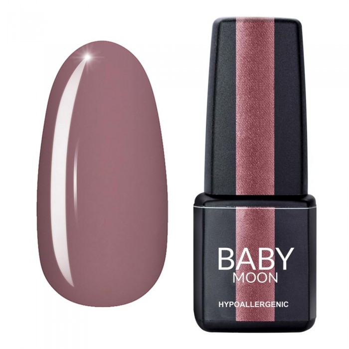 Гель лак Baby Moon Pastel Gel polish №010 сиреневый винтажный 6 мл