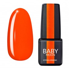 Гель лак Baby Moon Perfect Neon Gel polish № 004 морковно-коралловый 6 мл