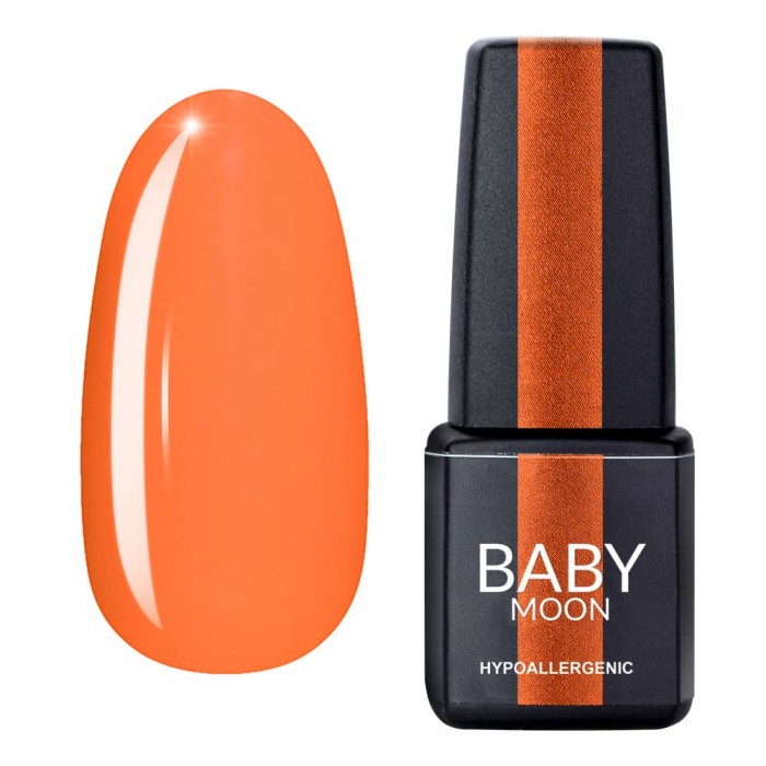 Гель лак Baby Moon Perfect Neon Gel polish № 006 лососевий 6 мл, 5908254001833