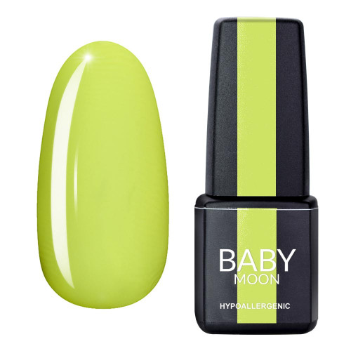 Гель лак Baby Moon Perfect Neon Gel polish № 008 лимонный 6 мл