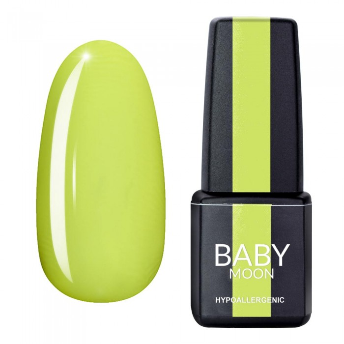 Гель лак Baby Moon Perfect Neon Gel polish № 008 лимонный 6 мл
