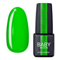 Гель лак Baby Moon Perfect Neon Gel polish № 009 салатовий яскравий 6 мл