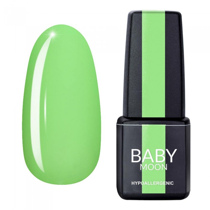 Гель лак Baby Moon Perfect Neon Gel polish № 011 світло-салатовий 6 мл, 5908254001888