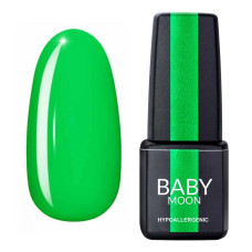Гель лак Baby Moon Perfect Neon Gel polish № 012 яскраво-зелений 6 мл
