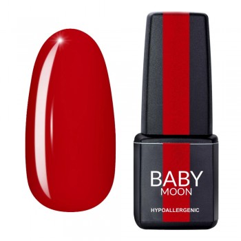 Заказать Гель лак Baby Moon Red Chic Gel polish №001 полунично-червоний 6 мл недорого