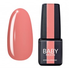 Гель лак Baby Moon Sensual Nude Gel polish № 001 нежный лососевый 6 мл