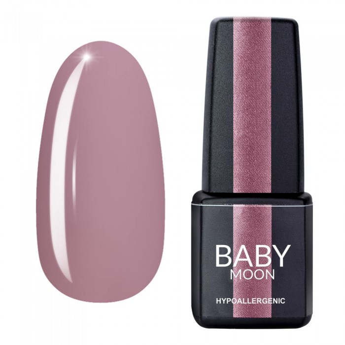 Гель лак Baby Moon Sensual Nude Gel polish № 012 бежево-сиреневый 6 мл