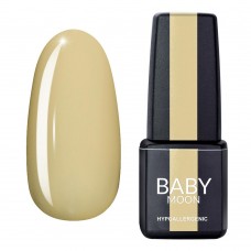 Гель лак Baby Moon Sunny Solo Gel polish №001 молочно-горчичный светлый 6 мл