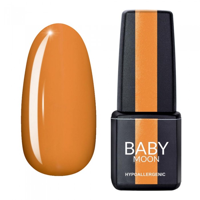 Гель лак Baby Moon Sunny Solo Gel polish №007 абрикосовый темный 6 мл