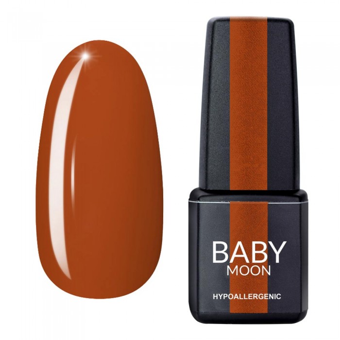 Гель лак Baby Moon Sunny Solo Gel polish №014 желто-коричневый 6 мл