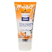 Гель-скраб для лица и тела Belle Jardin Young&Happy  контроль над жирным блеском 200 мл