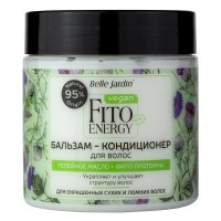 Бальзам-кондиционер Belle Jardin Fito Energy Репейное масло и ФитоПротеины для окрашенных сухих и ламких волос 450 мл