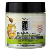 Бальзам-кондиционер Belle Jardin Fito Energy Яичный желток и Мёд для ломких и секущихся волос 450 мл