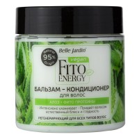 Бальзам-кондиціонер, що регенерує Belle Jardin Fito Energy Алое та ФітоПротеїни для всіх типів волосся 450 мл