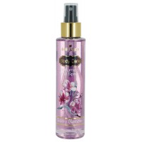 Парфумований спрей для тіла Body Care Cherry Blossom (фіолетовий), Belle Jardin