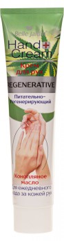 Заказать Крем для рук Belle Jardin Hand Cream Regenerative живильний з конопляною олією, 125мл недорого