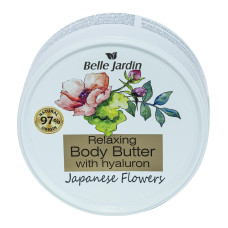 Крем-масло для тела Belle Jardin Body Butter Японские цветы с шелком 300 мл