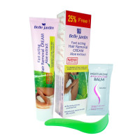 Быстродействующий крем для депиляции Belle Jardin с экстрактом Алоэ 125 мл