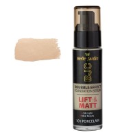 Тональний крем Belle Jardin Lift & Matt Double Effect Fundation serum № 101 фарфоровый 30 мл
