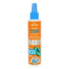 Водостойкий солнцезащитный спрей 8 в 1 Belle Jardin Sun Spray SPF 30, 160 мл