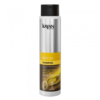 Шампунь Kayan Rich Oil для сухих и поврежденных волос 400 мл