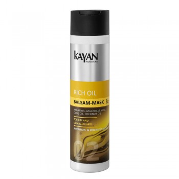 Заказать Бальзам-маска Kayan Rich Oil для сухого та пошкодженного волосся 250 мл недорого