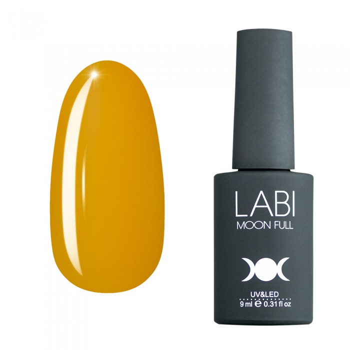 Цветная база для ногтей Labi №405 горчичная 9 мл