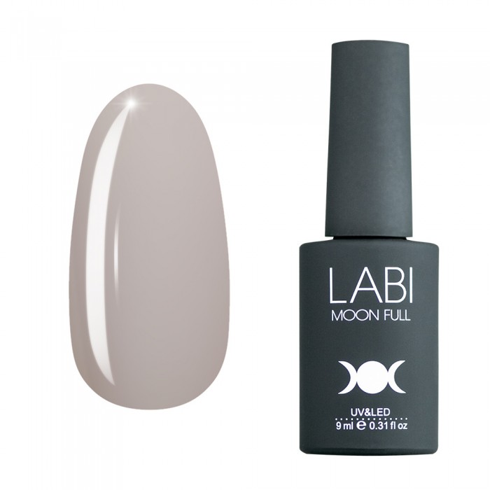 Цветная база для ногтей Labi №408 серая 9 мл