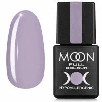 Цветная база для ногтей Moon Barbie color Rubber base №09 лиловый светлый 8 мл