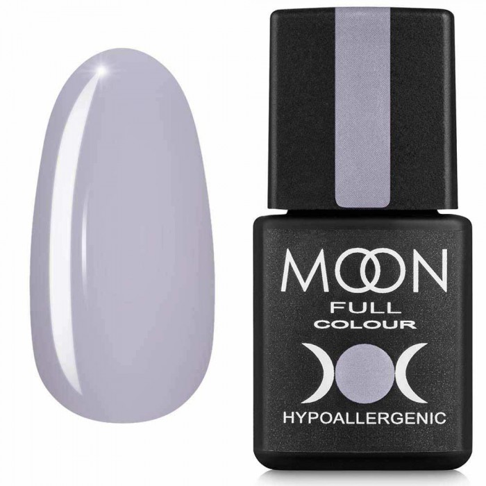 Кольорова база для нігтів Moon Barbie color Rubber base №10 ніжно-ліловий 8 мл, 5908254191046