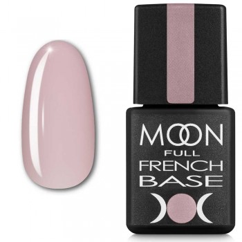 French Base Moon Ful №06 бело-розовый 8 мл